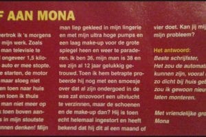 Brief aan Mona